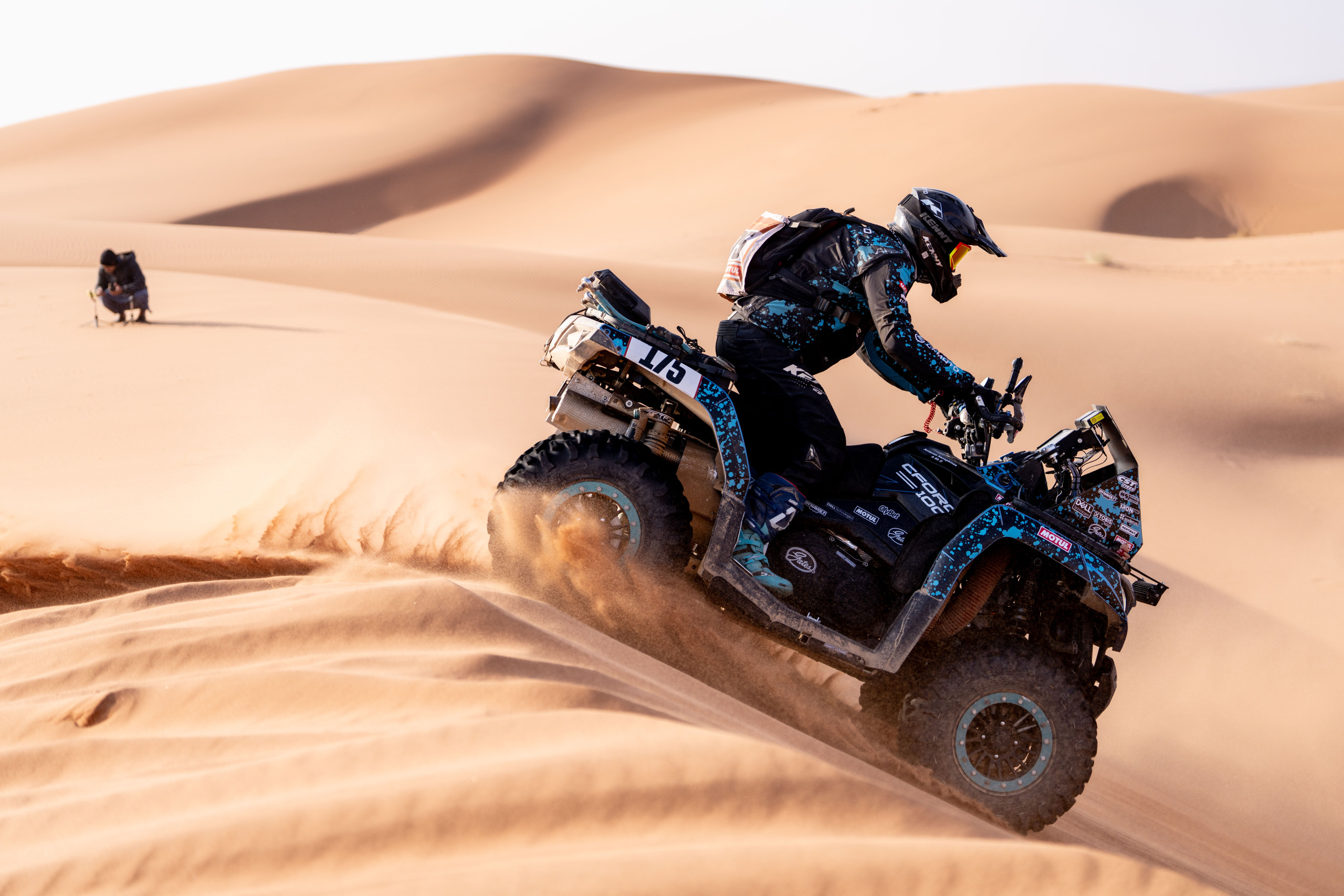 Wednesday 10th Dakar Rally update: This stage was made up of lots of dunes: most of them were manageable but one in particular was punishing!