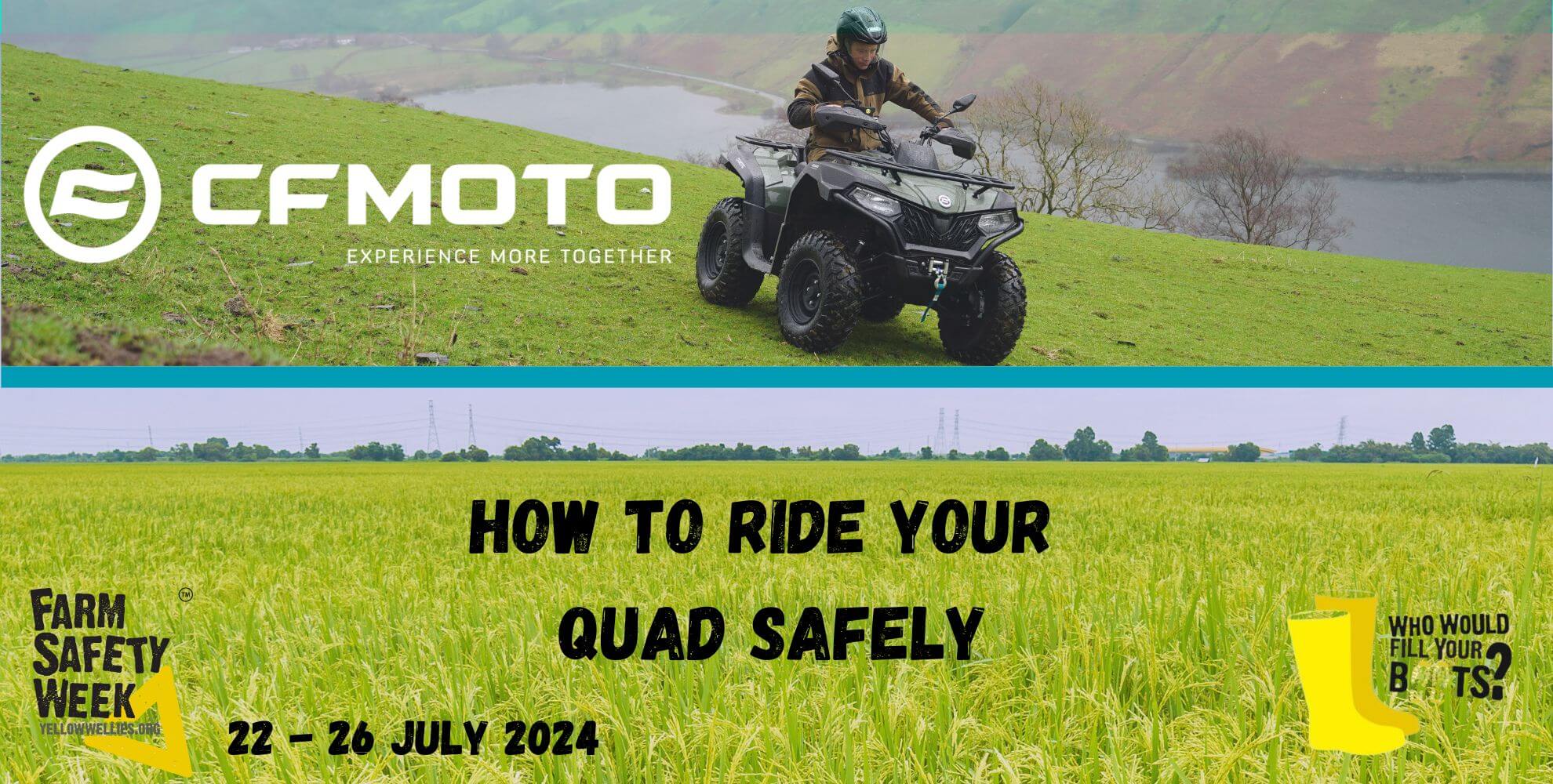How to ride your quad safely