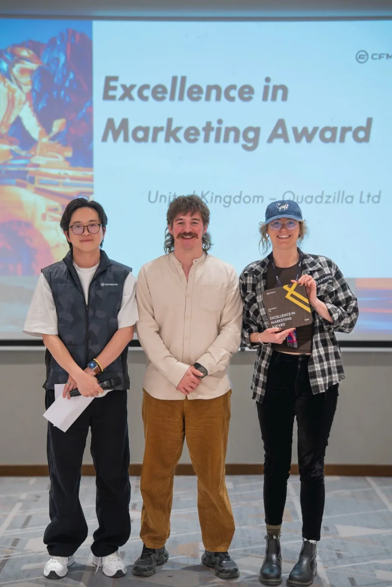 CFMOTO UK & Ireland wins global marketing award